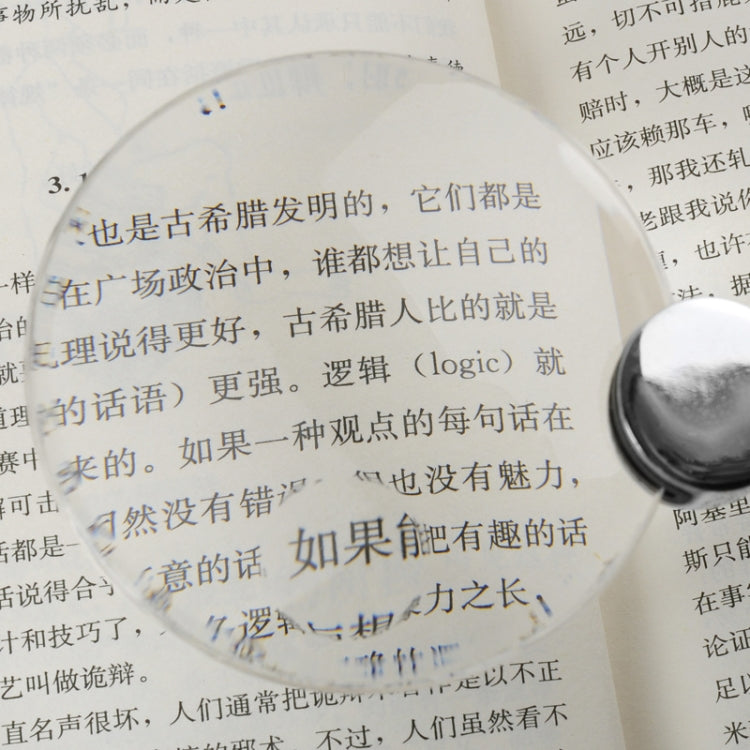 Handy Rimless 2.5X / 5X Magnifier(Silver)