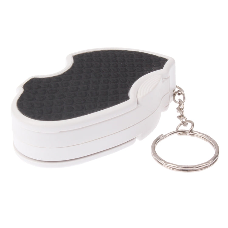45X LED-UV Movable Handle Jewelry Appraisal Magnifier(Black)