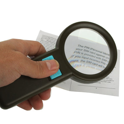 3X Zoom Magnifier Glass with 10 LED Light, Lens Effective Diameter: 67mm