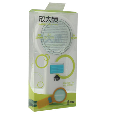 3X Zoom Magnifier Glass with 10 LED Light, Lens Effective Diameter: 67mm
