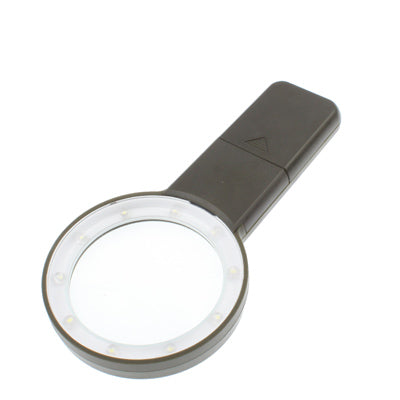 Army Style 10-LED Lights 5X Magnifier