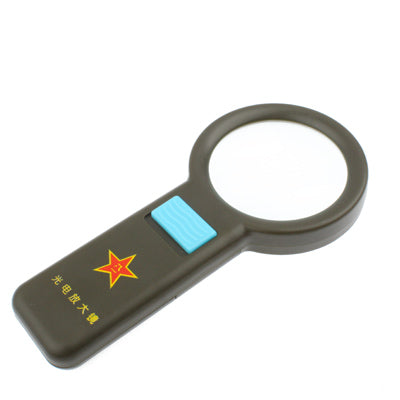 Army Style 10-LED Lights 5X Magnifier