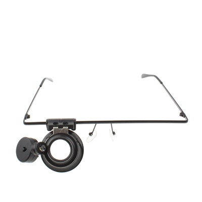 20X Glasses Type Watch Repair Magnifier With LED Light