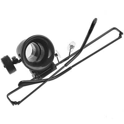 20X Glasses Type Watch Repair Magnifier With LED Light