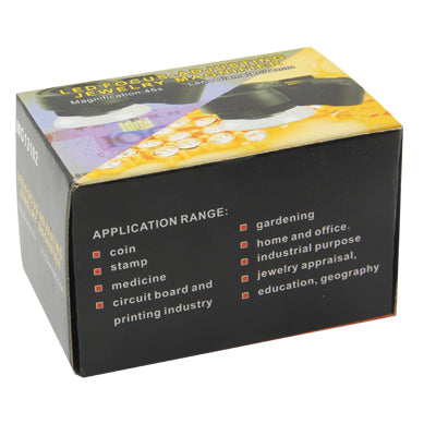 LED Focus-AD Adjusting Jewelry Identifying Magnifier/ LED Currency Detecting Magnifier