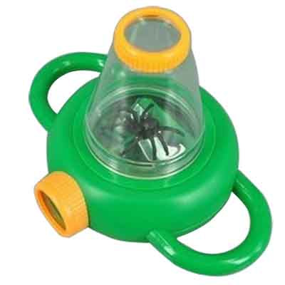 Fun Three Times Insect Observation Mirror/Observation Box (Green)