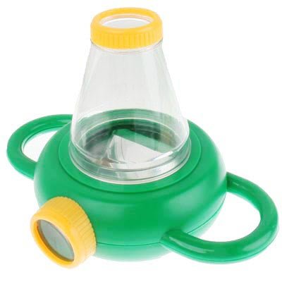 Fun Three Times Insect Observation Mirror/Observation Box (Green)