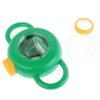 Fun Three Times Insect Observation Mirror/Observation Box (Green)