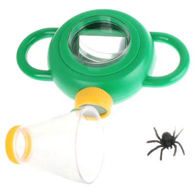 Fun Three Times Insect Observation Mirror/Observation Box (Green)