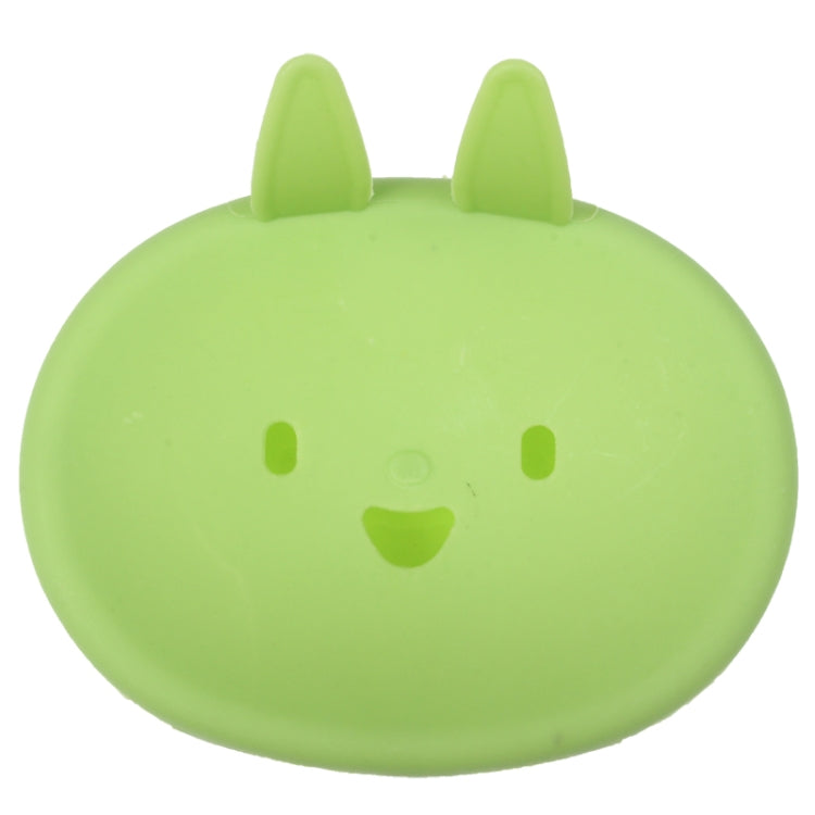 Lovely Rabbit Style Plastic Soap Boxes(Green)
