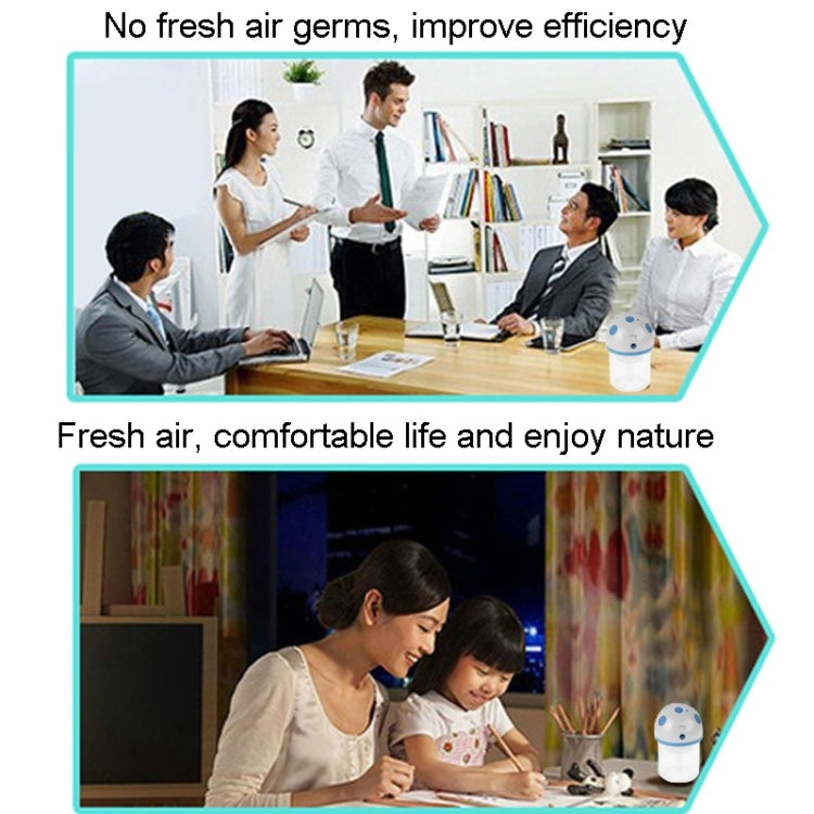 Mini USB Air Purifier Oxygen Bar Aromatherapy Diffuser Humidifier for Home Office Car