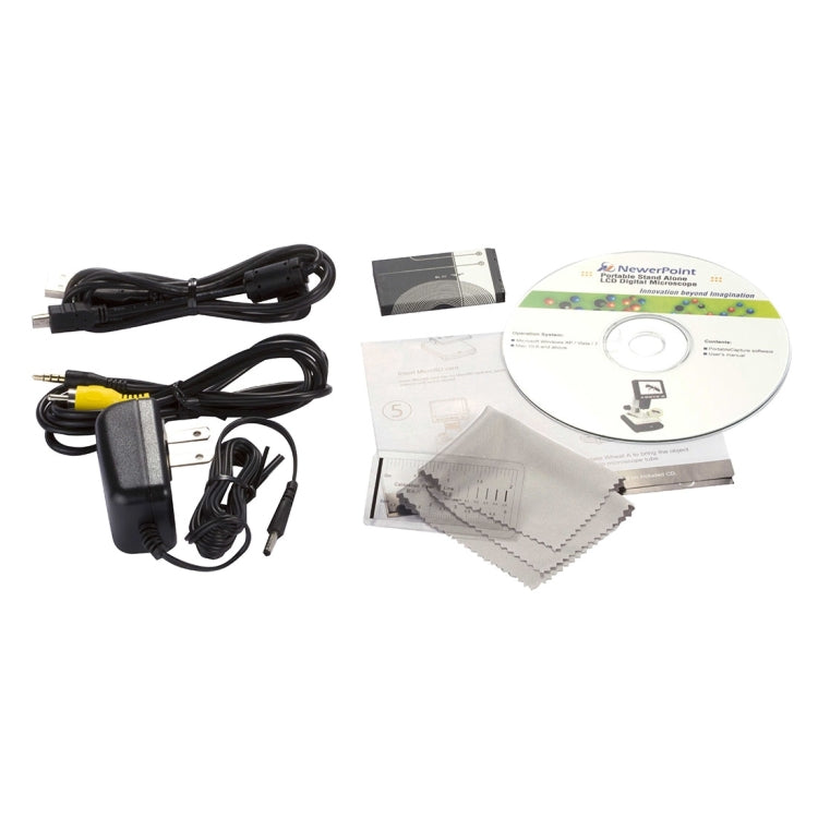 UM038A 300X 5 Mega Pixels 3.5 inch LCD Standalone Digital Microscope with 8 LEDs