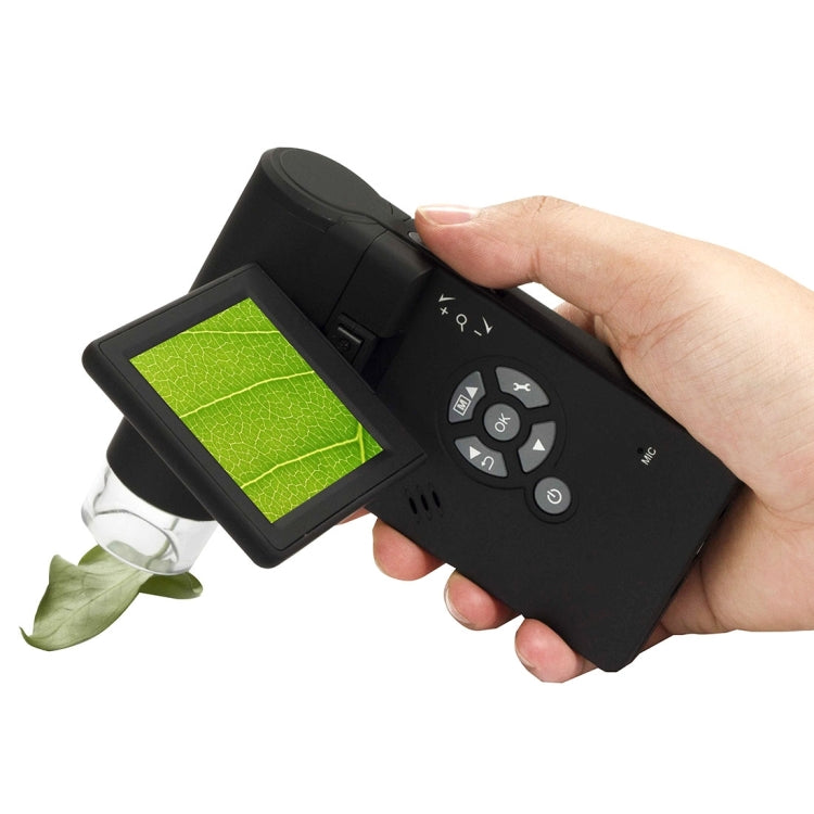UM039 300X 5 Mega Pixels 3 inch LCD Handhold Digital Microscope with 8 LEDs