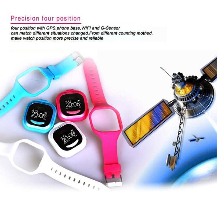 UPro P5 Children Smart Watch Phone, Bluetooth, GPS, Phone Base, WiFi, G-Sensor, LBS,  Compatible with iOS & Android Phone, Network: 2G(Pink)