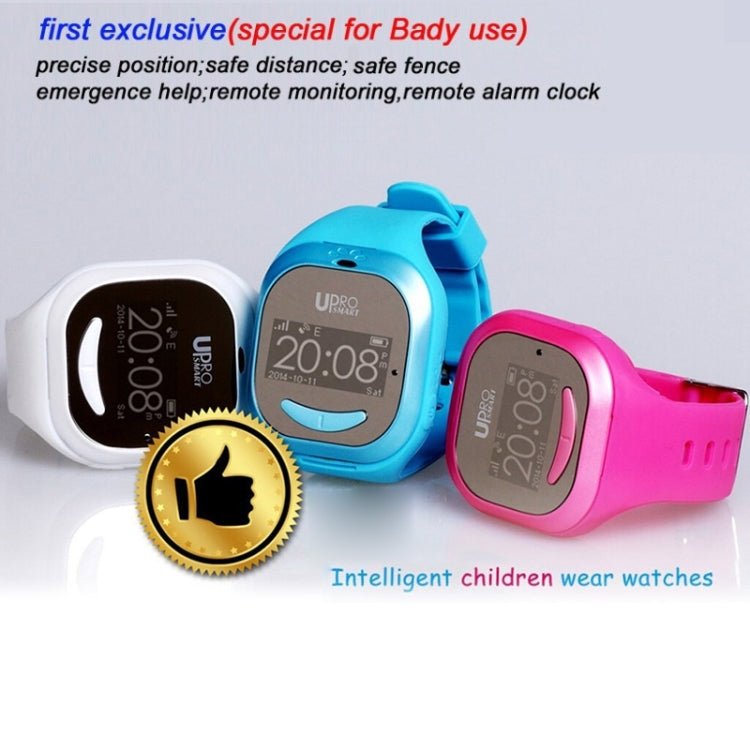 UPro P5 Children Smart Watch Phone, Bluetooth, GPS, Phone Base, WiFi, G-Sensor, LBS,  Compatible with iOS & Android Phone, Network: 2G(Pink)