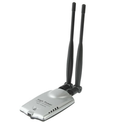 USB 2.0 Wireless Lan Card (BT3 Supporting) 11N 300Mbps(Silver)