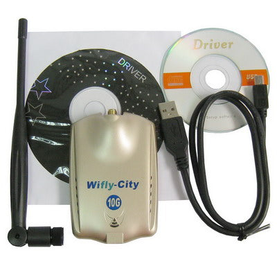 10G High Power & High Sensitivity Wireless USB Adapter, Support network decoder