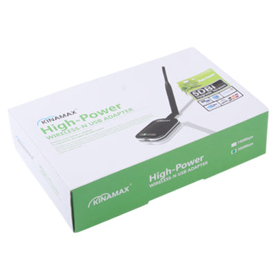 300Mbps Wireless-N High-Power USB Adapter, Support Network Decoder(Black)