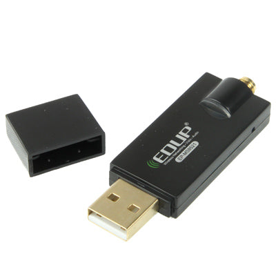 EDUP EP-MS8521 300Mbps High Definition TV Wireless 802.11N USB Network Card Adapter(Black)