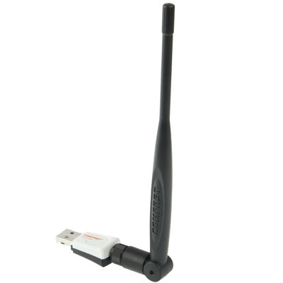 Comfast CF-WU730A 150Mbps Mini USB 802.11n/g/b Wireless WIFI Network Card LAN Adapter with Antenna(Black)