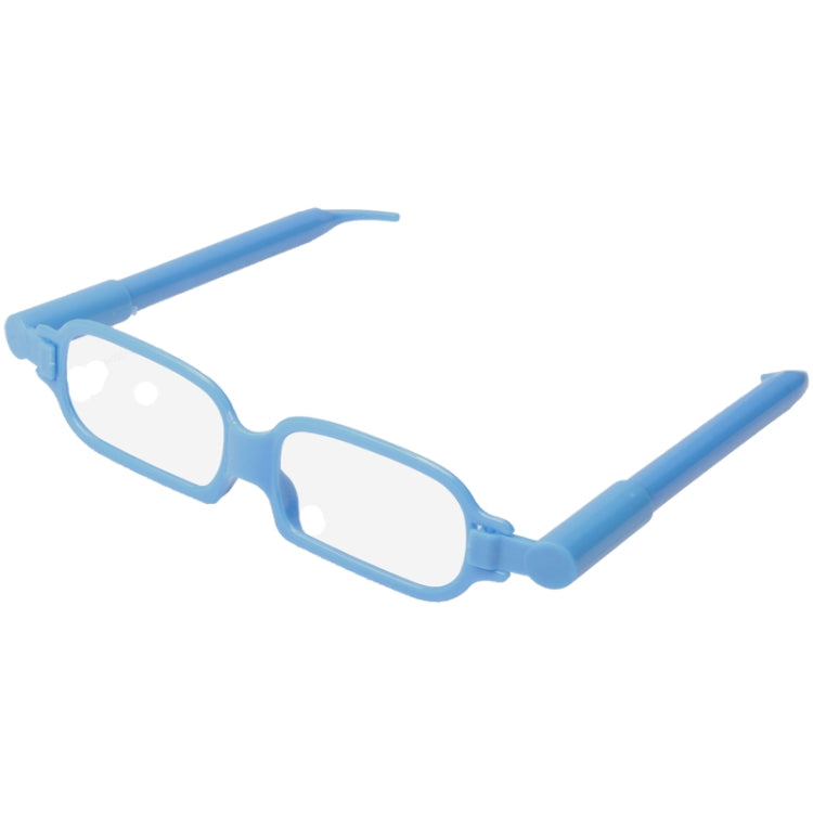 2-in-1 Eyeglasses Style Ballpoint Pen Study Tool Stationery (Random Color Delivery)