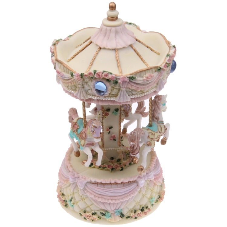 Romantic Merry-go-round Music Box