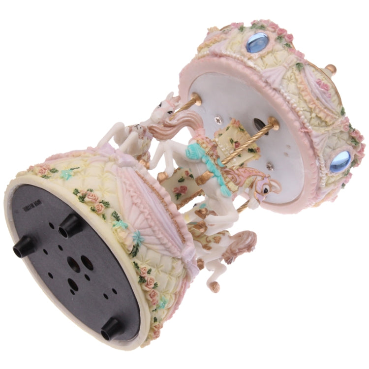 Romantic Merry-go-round Music Box