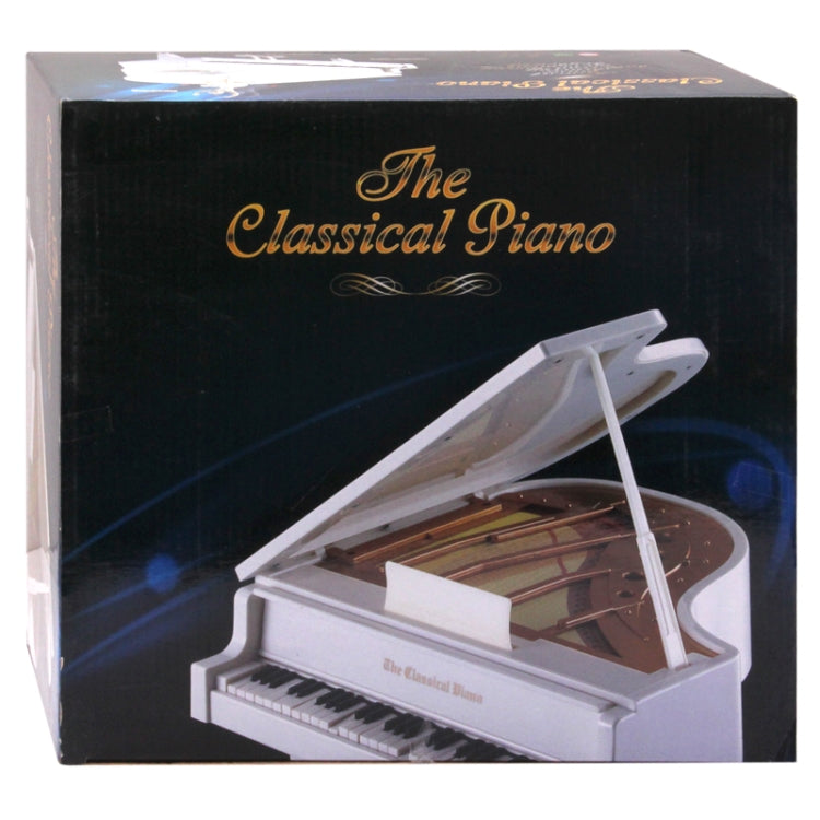 Romantic Piano Style Electric Music Box with Ballerina