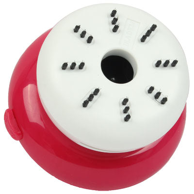 Mini Cute Personality Household/Vehicle Cartoon Colored Mushroom Desktop Vacuum Cleaner,Size:9x9x8cm