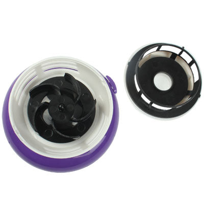 Mini Cute Personality Household/Vehicle Cartoon Colored Mushroom Desktop Vacuum Cleaner,Size:9x9x8cm