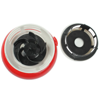 Mini Cute Personality Household/Vehicle Cartoon Colored Mushroom Desktop Vacuum Cleaner,Size:9x9x8cm