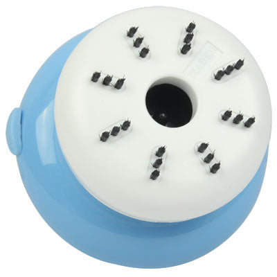 Mini Cute Personality Household/Vehicle Cartoon Colored Mushroom Desktop Vacuum Cleaner,Size:9x9x8cm