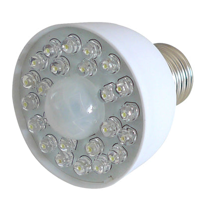 Motion Sensors Energy-saving Light Lamp, 24 LEDs, White Light, 6000-6500K, Sensitivity Distance: 4-8m(White)