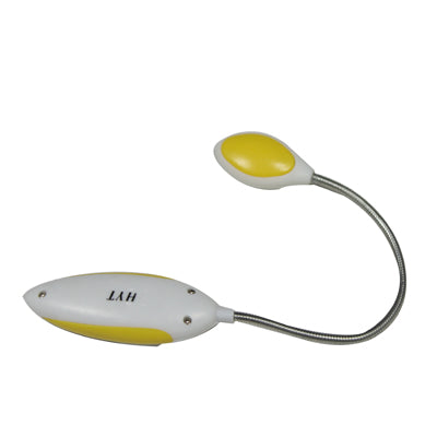 HYT Portable Clip-on LED Book Travel Reading Light(White)