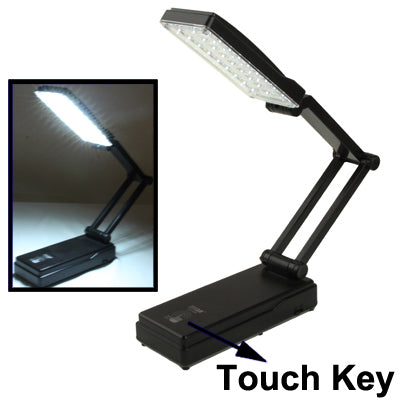 LED-658B 27 LED Rechargeable Folding Desk Lamp