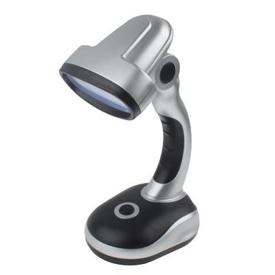 12 LED Desk Laptop Lamp Light(Silver)