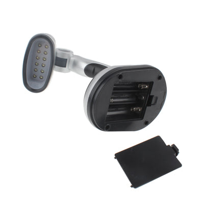 12 LED Desk Laptop Lamp Light(Silver)