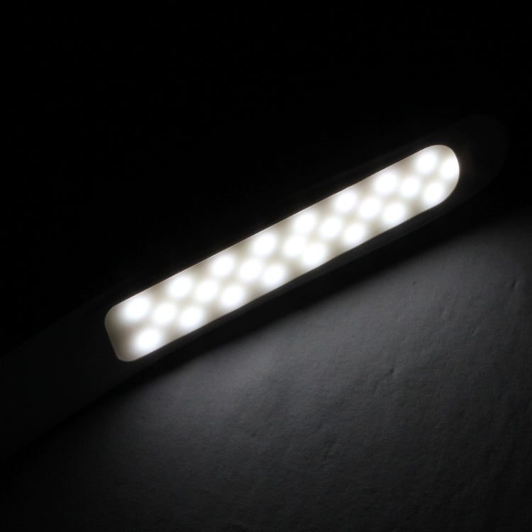 Stylish 24 LEDs Foldable USB Desk Lamp(White)