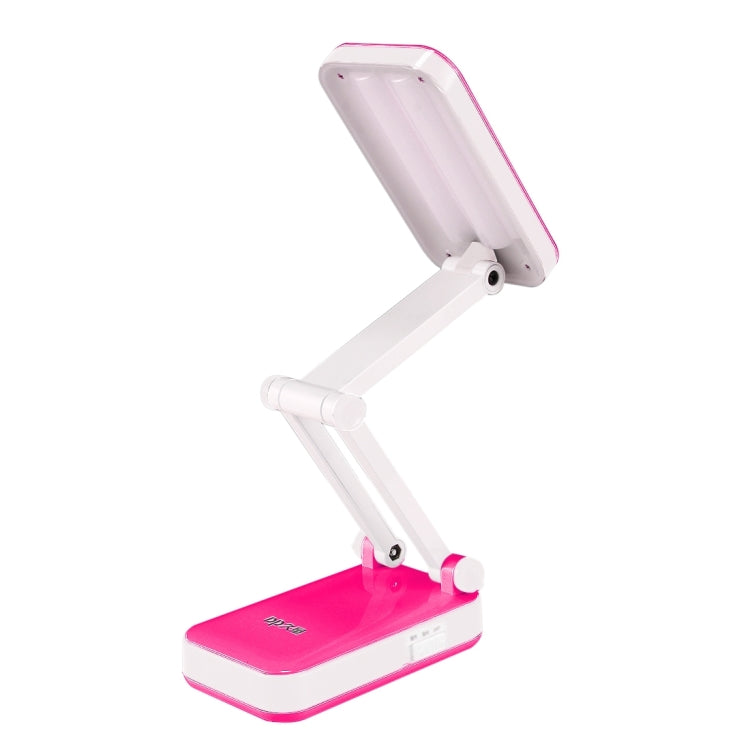 DP-666S Folding Rechargeable Desk Light Lamp, 24 LED, White Light, Two-stage Dimming
