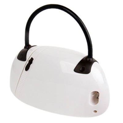 Bag Style 9 LED Foldable Charging Desk Lamp, Support 360 Degree Rotation(White)