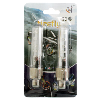 Motion Activated Wheel Lights for Bikes and Cars (2 Pcs in One Packaging, the Price is for 2 Pcs)(Silver)