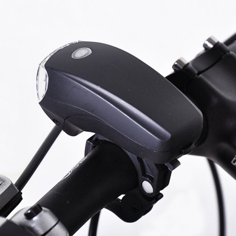 5 LED Super Bright Bicycle Weather-resistant Headlight with Stand & Three Kinds of Flashing Modes(Black)