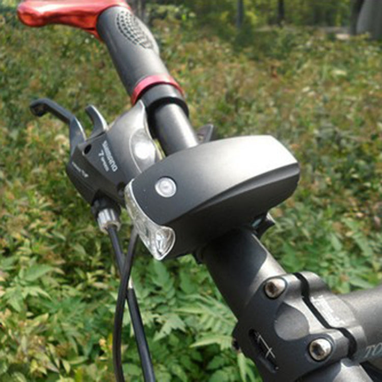 5 LED Super Bright Bicycle Weather-resistant Headlight with Stand & Three Kinds of Flashing Modes(Black)