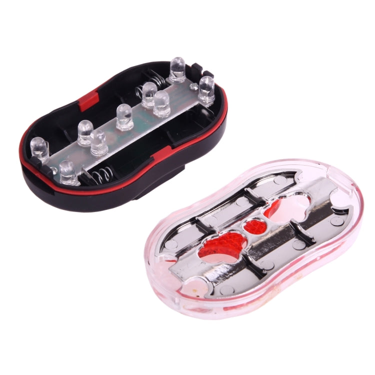 9 LED Multi-function Bike Flash  Caution Light