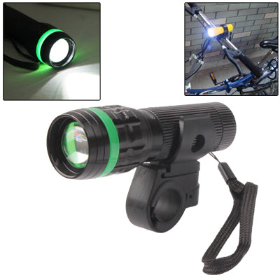 Enjoy-Your-Ride LED Bike Head Flash Light with Mount Bracket
