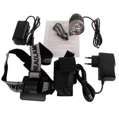 UF-HD005-1 CREE XM-L T6 3 Mode 1200LM Bicycle Light and Headlight