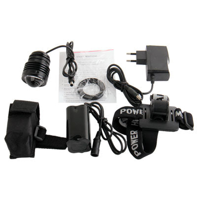 CREE XM-L U2 3 Mode 1200LM Bicycle Light and Headlight