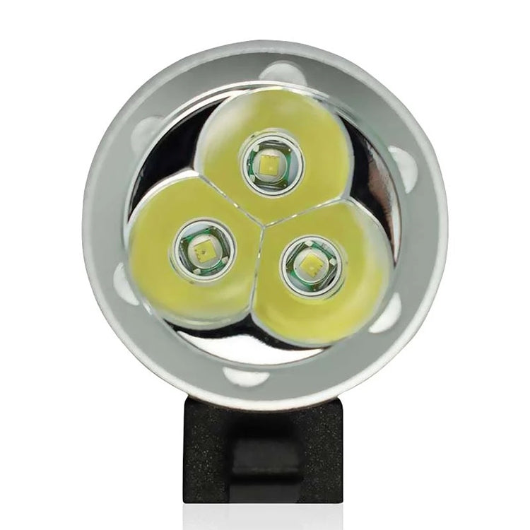 CREE XM-L 3 x T6 3 Mode 3800LM Bicycle Light and Headlight