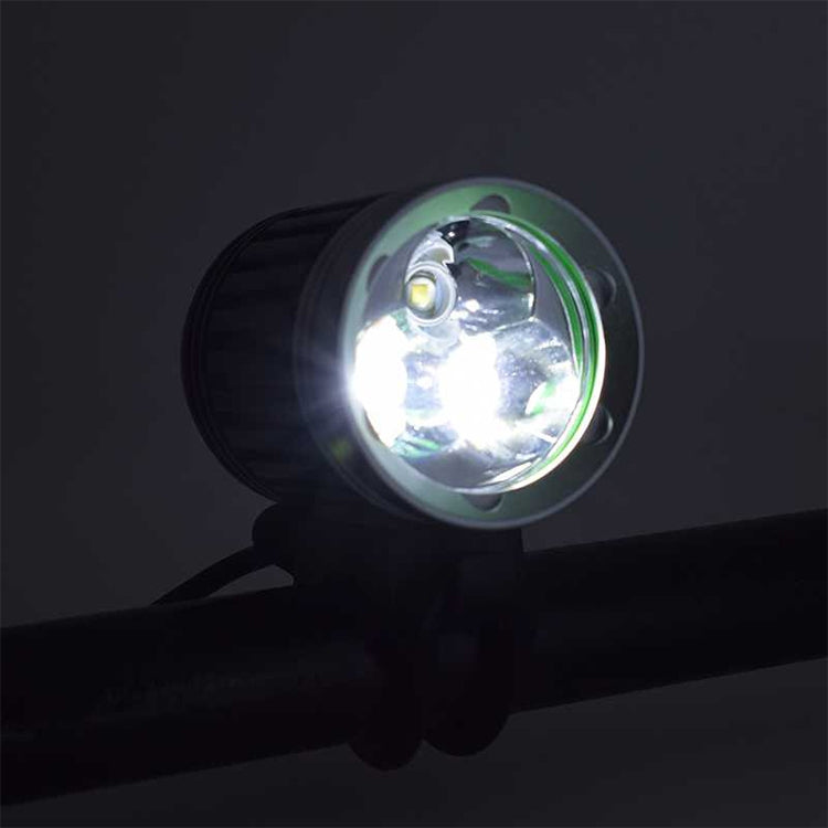 4 Mode Bicycle Lamp / Head Lamp with 3x CREE XM-L T6 LED Light, Luminous Flux: 1200lm
