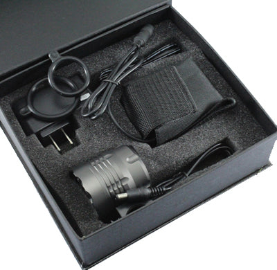 3 Mode Bicycle Lamp / Head Lamp with 5x CREE XM-L T6 LED Light, Luminous Flux: 6000lm